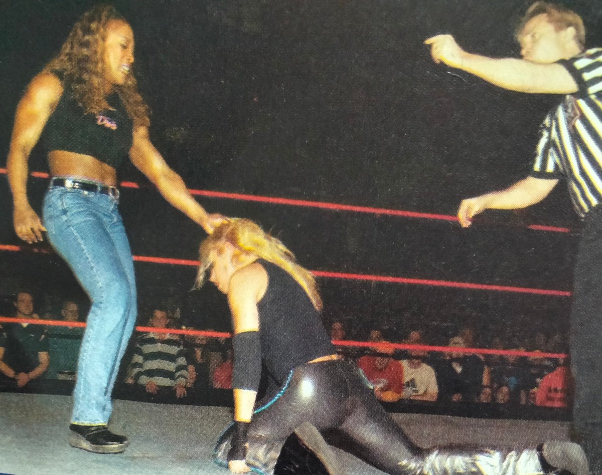 Immediately upon arrival to the WWF at the 2001 Survivor Series,Jazz had her sights set on the newly-revived WWF Women's Championship.after Trish Stratus won the Title,she became public enemy #1 in the eyes of one of the toughest females in the game. https://t.co/N5jqABxOAG