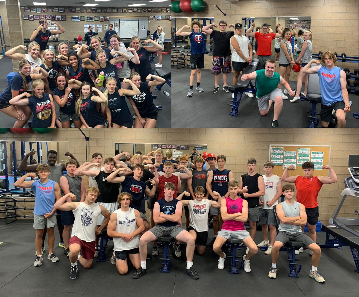 Dalton Weisz (@weiszssp) on Twitter photo Great start to summer training! 4 weeks down, 4 to go! Thanks to each &everyone of you. Your presence, attitude, & effort are appreciated! This break was EARNED! 🪨🔨
Continue to elevate those around you. Be the teammate you desire #Hardhat
<a href="/ddmurph72/">Dan Murphy</a> <a href="/RuleShantelle/">Shantelle Rule, MS, LAT, ATC</a>
#COMPETE Great start to summer training! 4 weeks down, 4 to go! Thanks to each &everyone of you. Your presence, attitude, & effort are appreciated! This break was EARNED! 🪨🔨
Continue to elevate those around you. Be the teammate you desire #Hardhat
<a href="/ddmurph72/">Dan Murphy</a> <a href="/RuleShantelle/">Shantelle Rule, MS, LAT, ATC</a>
#COMPETE