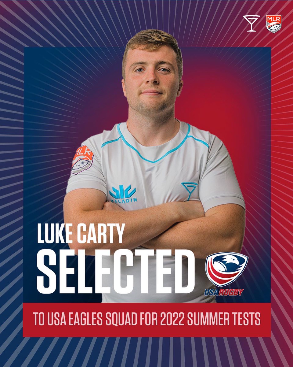 Huge congrats to Germishuys, Taufete’e, and Carty for being named to <a href="/USARugby/">USA Rugby</a>’s test against the French Barbarians tonight! 🇺🇸🦅

#USARugby