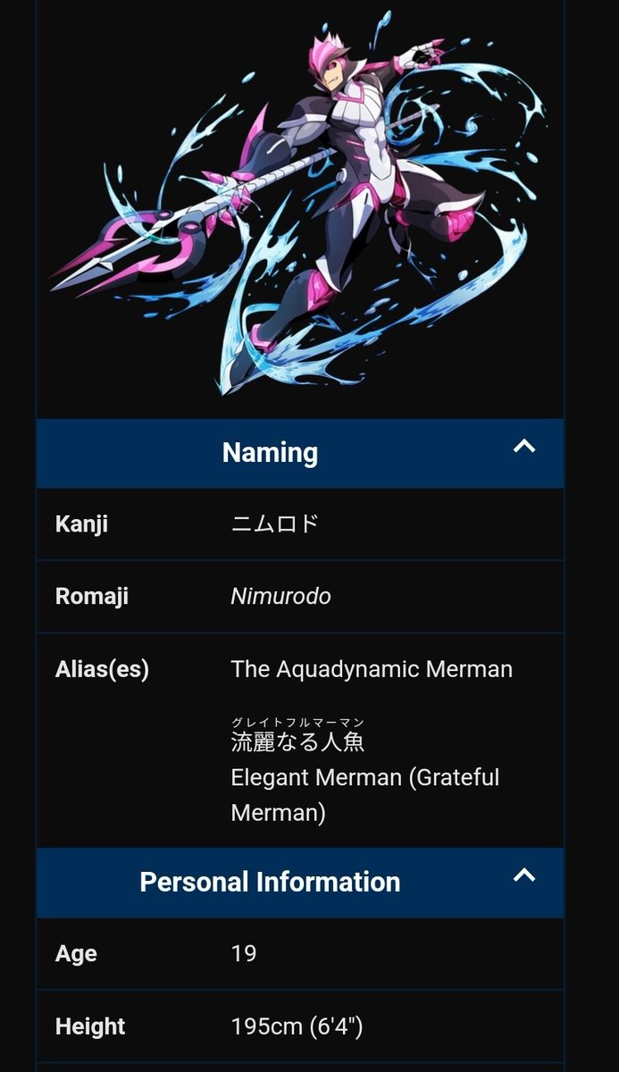 IntiReferences's tweet photo. To note: the oldest natural-born adept ever shown in both Azure Striker Gunvolt and Azure Striker Gunvolt 2 is Milas, who is 19.

Asimov, who is 24 at the time of the original Azure Striker Gunvolt, did not have his septimal powers at birth, and is thus not relevant to this topic https://t.co/n3eiLVDdaM