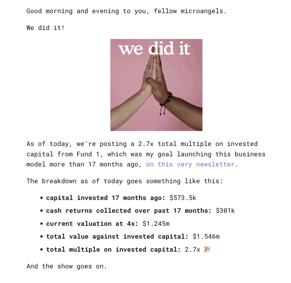 Tomorrow's <a href="/MicroAngel_/">MicroAngel</a> newsletter is gonna be spicy