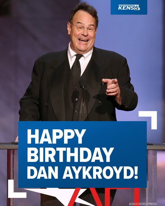 Join us in wishing a very HAPPY BIRTHDAY to Dan Aykroyd, who is 70 years old today. 