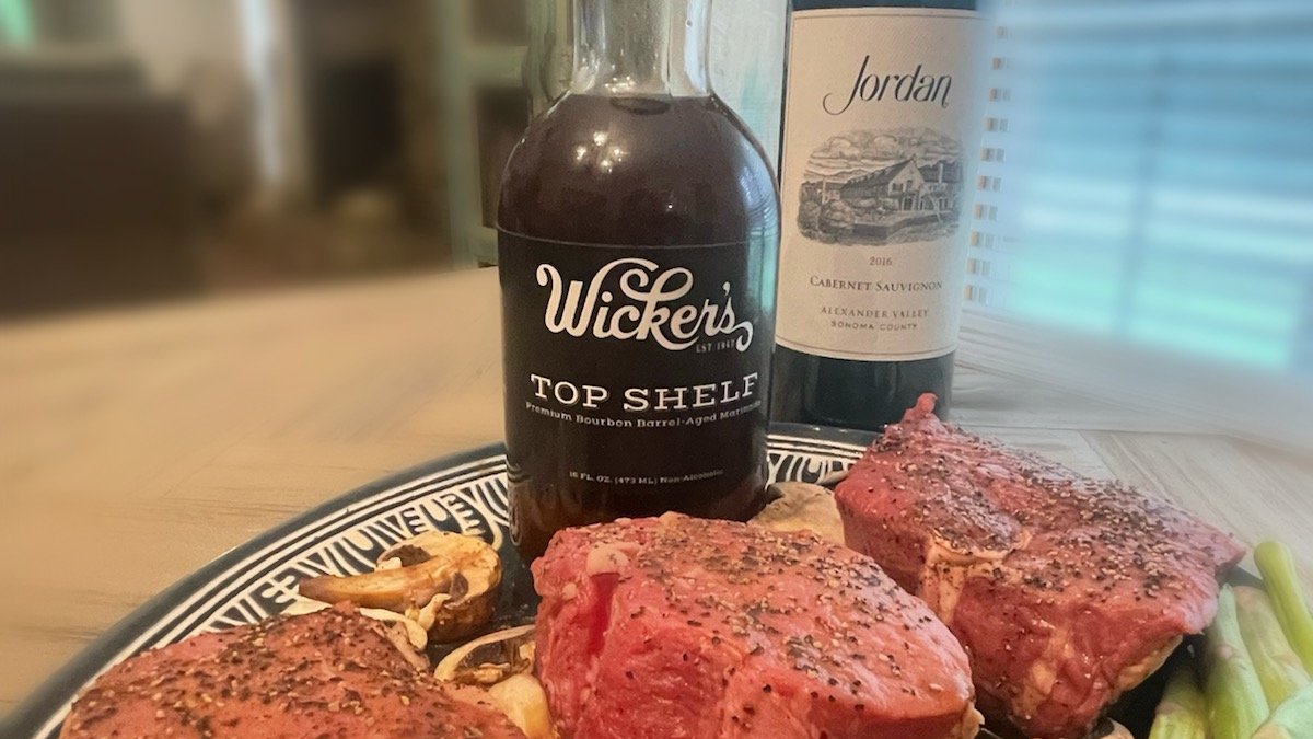 sanderscattle's tweet image. Cant wait to try this new marinade!  Bourbon Barrel-Aged! WHB Fillets tonight! Let's Go! @BeefHome @AllJonesy @bobounds