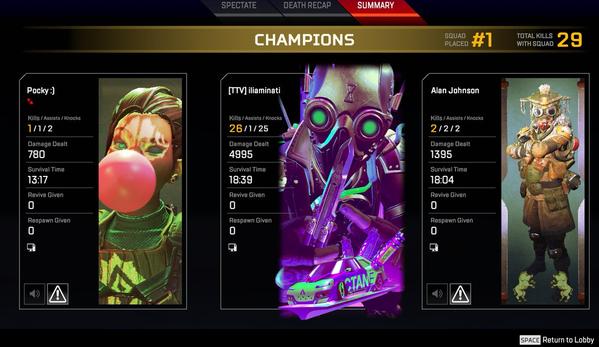 Someone teach me to record all my matches.

#Apex #ImBad #PlayApex #5k #Almost #Sadge #NoClip #Novod #norecording