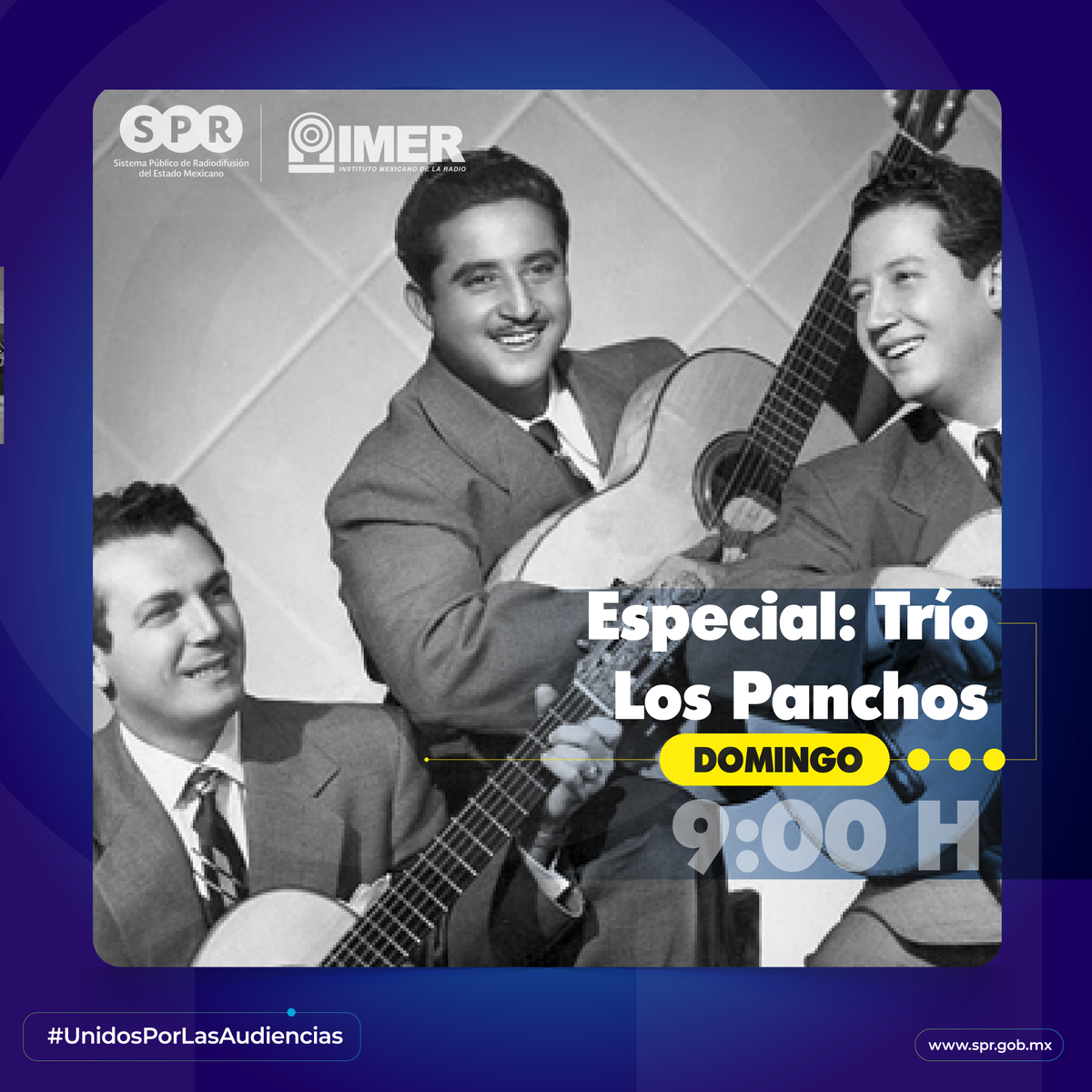 SPR México on Twitter "Vive la historia del Trío Los Panchos, un grupo
