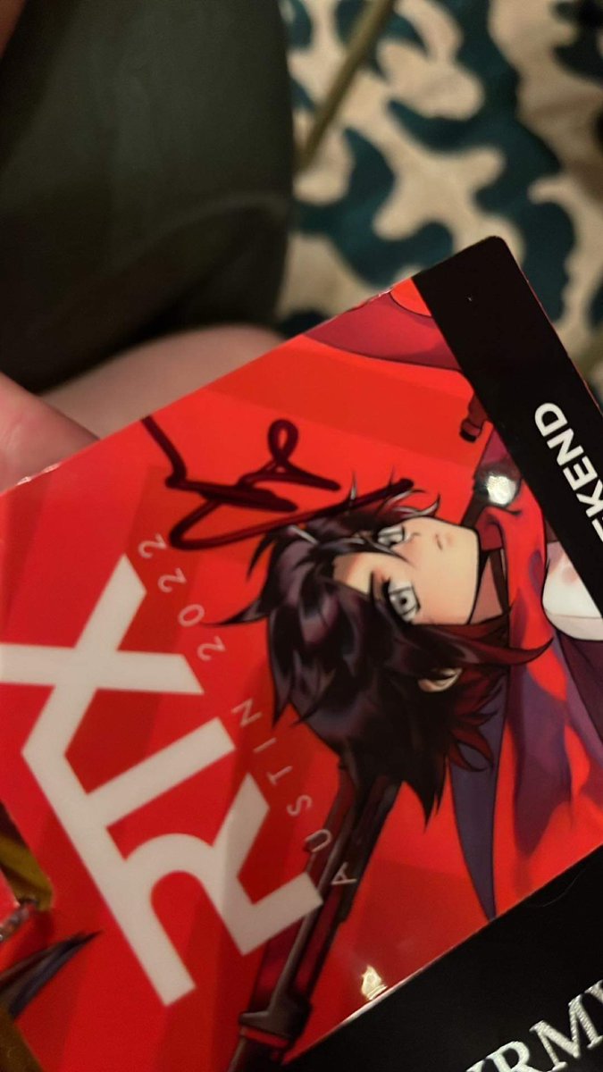 listen2facejam's tweet photo. Not only did i get to meet and show my @RedWebPod artwork to @AlfredoPlays but i also got to see my two ABSOLUTE QUEENS @JackieMButler and @DefinedByKy ♥️♥️ #RTXAustin is blowing my mind and it’s only day 1 https://t.co/7p6Cy35n3r