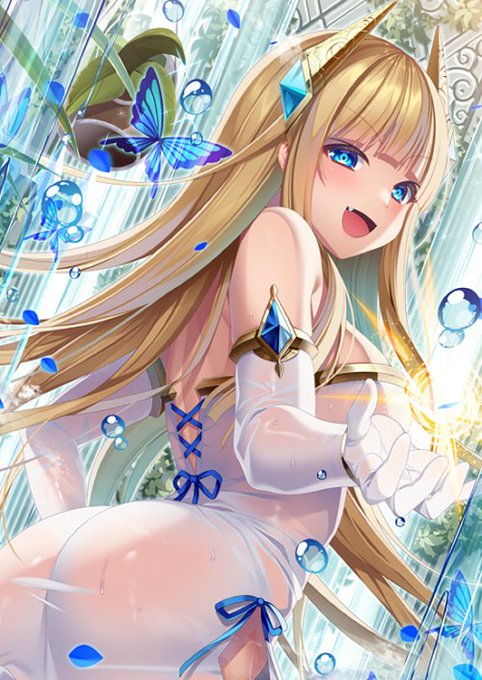 電撃萌王8月号付録「夏の濡れ透け少女」に一枚描かせていただきました!よろしくお願いします。
https://t.co/V73HEssUP5 