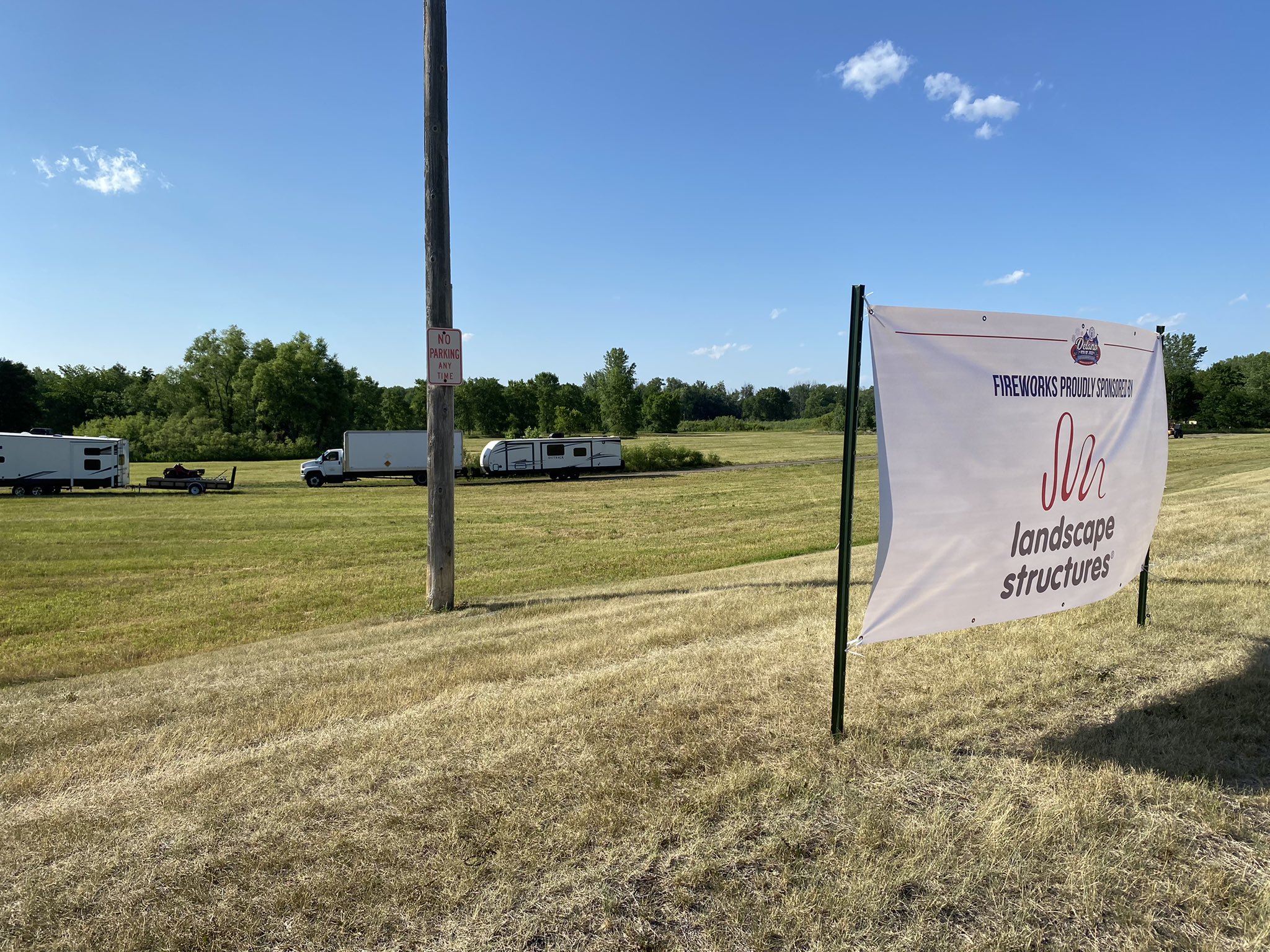 Danny Spewak on Twitter "Getting all set up for the fireworks in