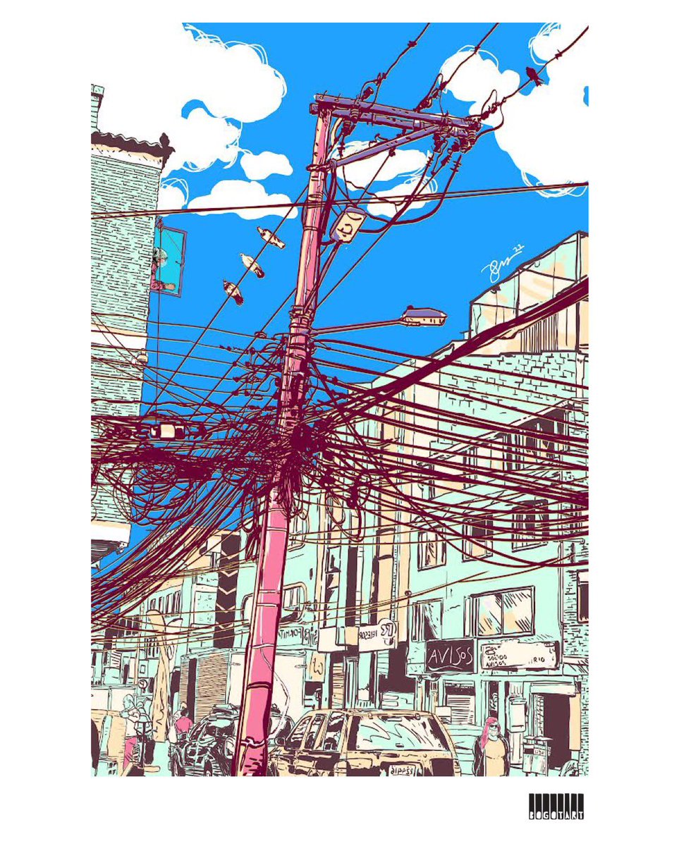 bogotarteurbano's tweet photo. Hilo de calles bogotanas cableadas, por Jean Zapata. 
Barrio Ricaurte https://t.co/I3xPIPtk2b