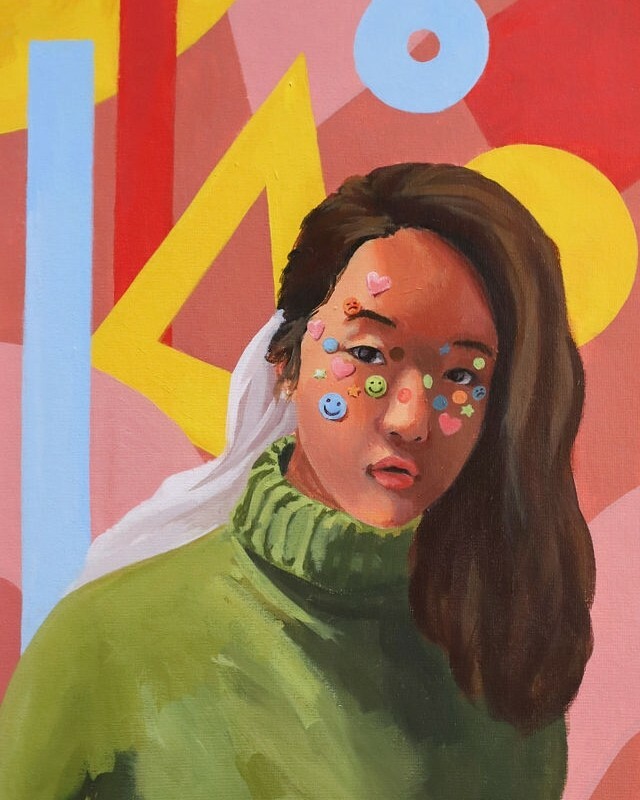 RymanArts's tweet photo. Wishing everyone a fun, funky Friday!
Artwork by Selina Yu (Ryman '22)

_⁠
#RymanArts #artsed #youngartist #highschoolart #youthart #studentartist #studentartwork #selfportrait #portraitpainting #acrylicportrait #acrylicpainting #funkyfriday #fridayart https://t.co/SwhBif2mdN https://t.co/W2mq2bZr7Z