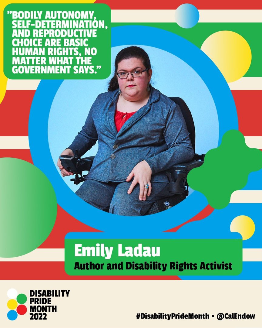 "Disabled people, especially multi-marginalized disabled people, are far from done with this fight." ♿️💪🏾

Kicking off this #DisabilityPrideMonth with some choice words from Author/Activist <a href="/emily_ladau/">Emily Ladau</a>!

Thank you giving a voice to and holding space for our communities ! ✊🏽🦼