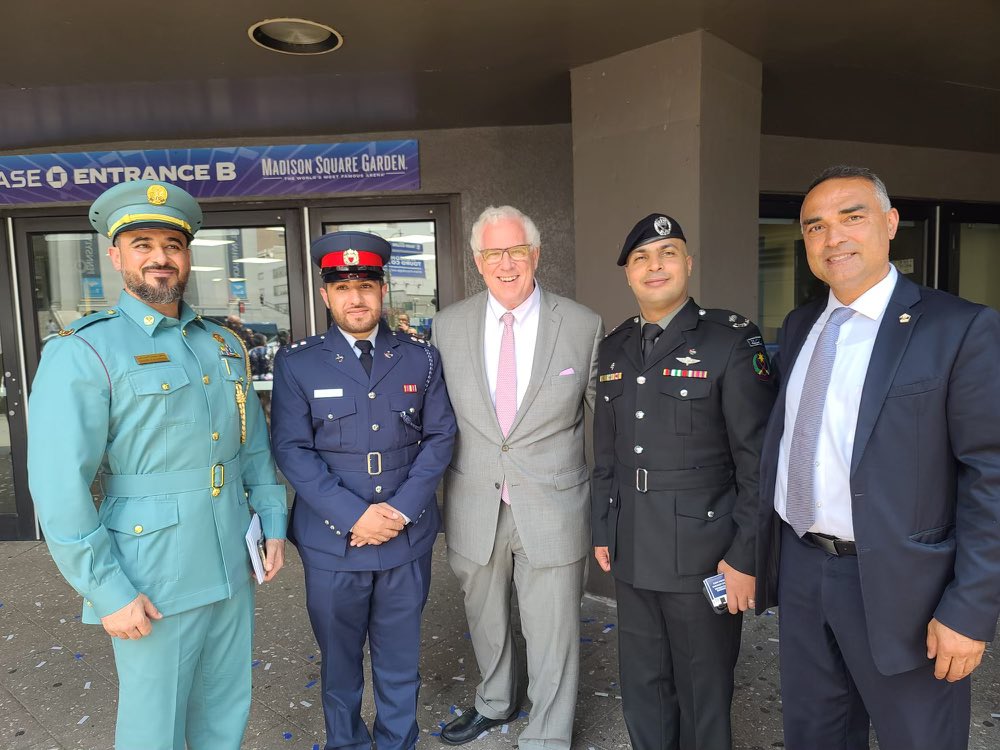 Our police academy graduates will hit the streets of NYC tomorrow! Of the more than 500 graduates, three came from NYPD partners through our foreign liaison program. Officers from Abu Dhabi, Bahrain, and Jordan will return to their countries to share the elite training.