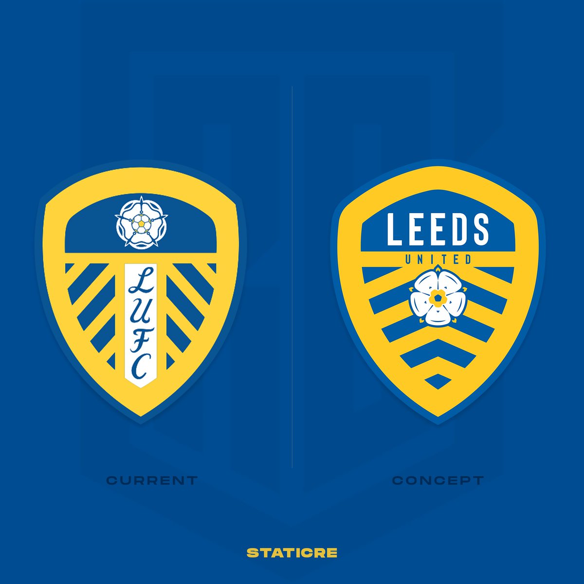 LEEDS UNITED / Redesign . @LUFC #leeds #leedsunited #lufc #premierleague #ellandroad