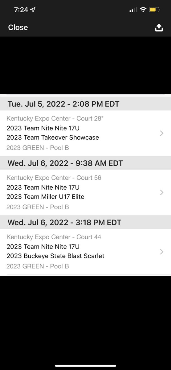 Team Nite Nite 17U #0 🧡