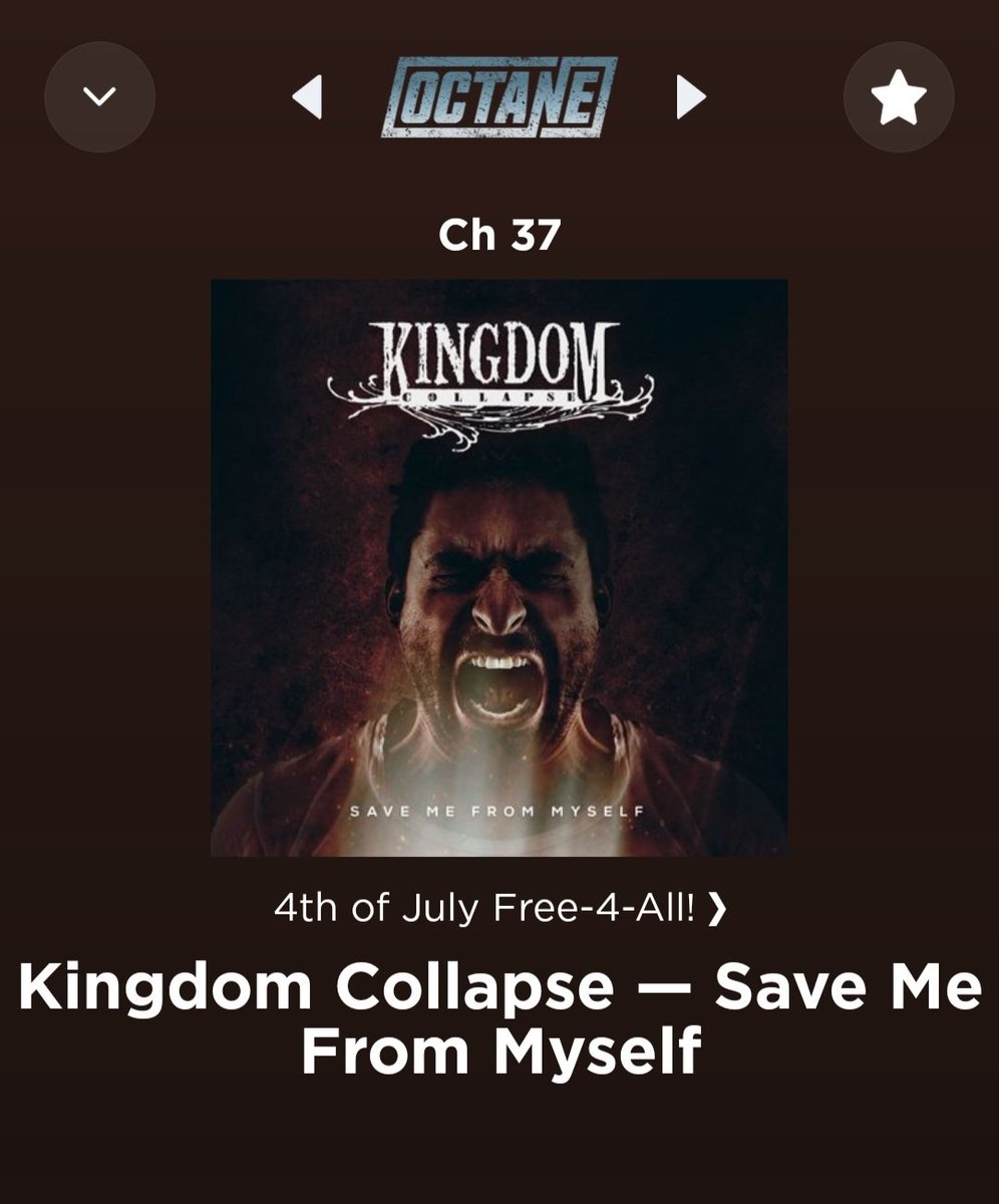 JAlfano73's tweet image. Ooh man, @josemangin! Starting #IndependenceDay weekend off right. Thank you, brother. @kingdomcollapse #SaveMeFromMyself is badass. @SXMOctane @CiBabs @shannongunz #HardRock #NewRock #NewMusic #Octane #Biguns #IndependentAF #KCArmy