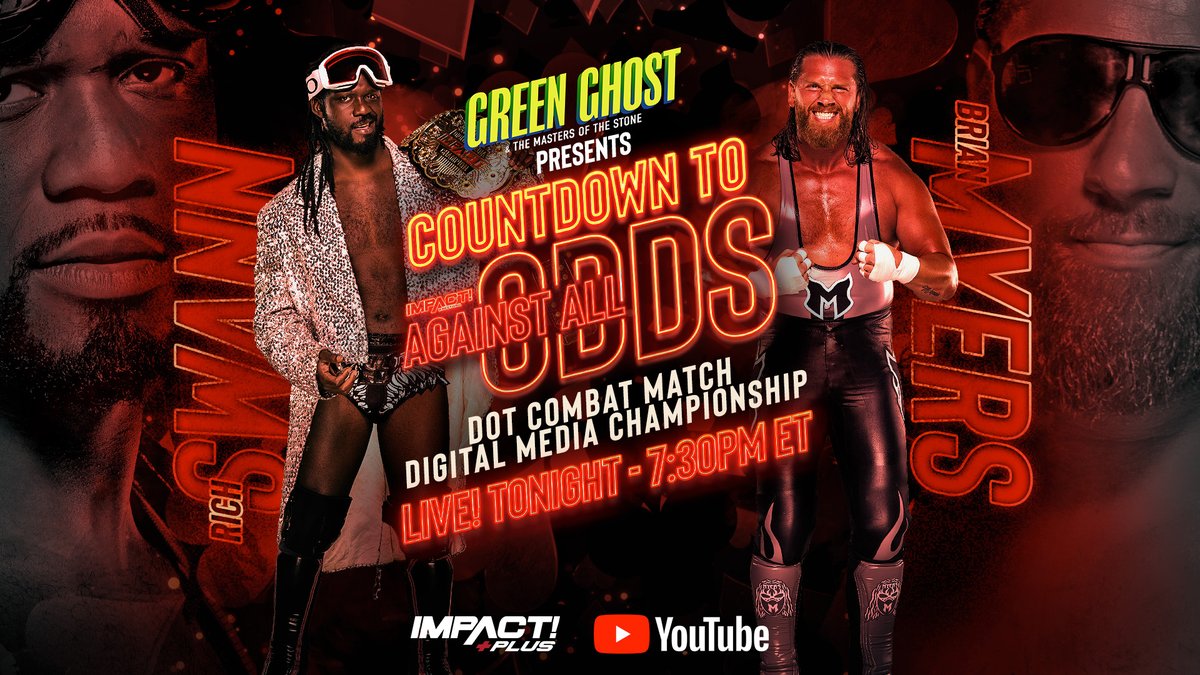 ThisIsTNA's tweet photo. #CountdownToAgainstAllOdds starts NOW!
HERE: https://t.co/pnV99AvC5p
#IMPACTWRESTLING https://t.co/PeiCj4v5Io