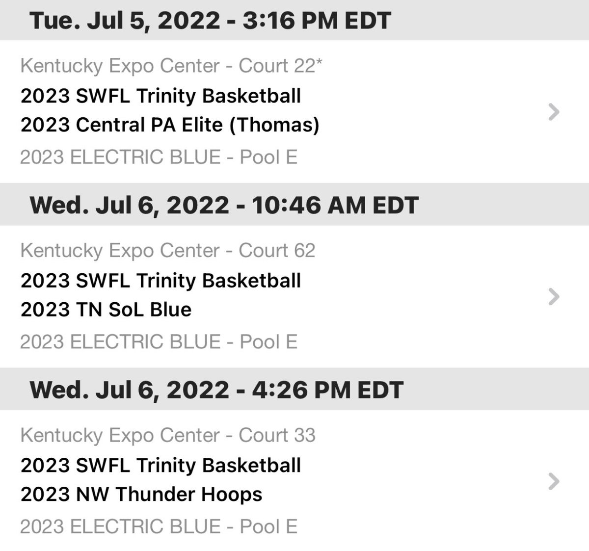 A Few Days Away &amp; We’re Competing In The <a href="/TFNsRun4Roses/">TFN's Run 4 Roses</a> Tournament! Schedules Posted Below:
