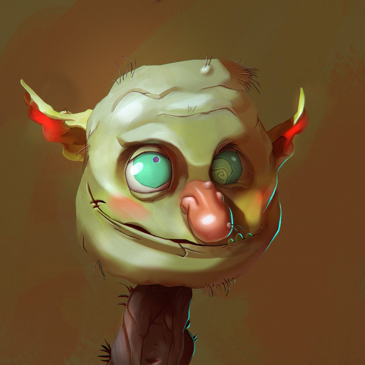 ZuthixG's tweet photo. Another commission for my friend @PA_7331 ! Here I paint their @goblintownwtf #6655! I had a lot of fun with this one and I hope you guys like it!! Thanks <3

Let me know if you want your PFP painted! ✌ https://t.co/Y8PtnWOBGn