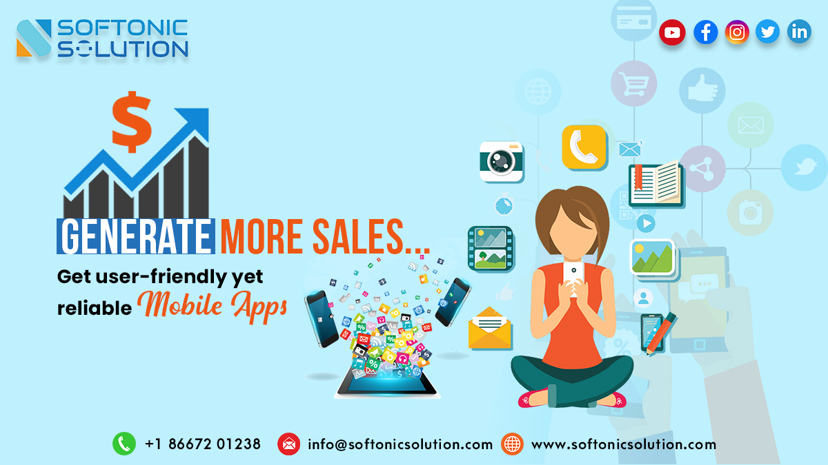 Mobile is a vital component in our life so as the mobile apps. Softonic Solution provides you with the best mobile app services.

Want to know more? Call: +1-8667201238 or Visit: softonicsolution.com

#mobileapps #mobileapp #Enterprises #mobileappdevelopment