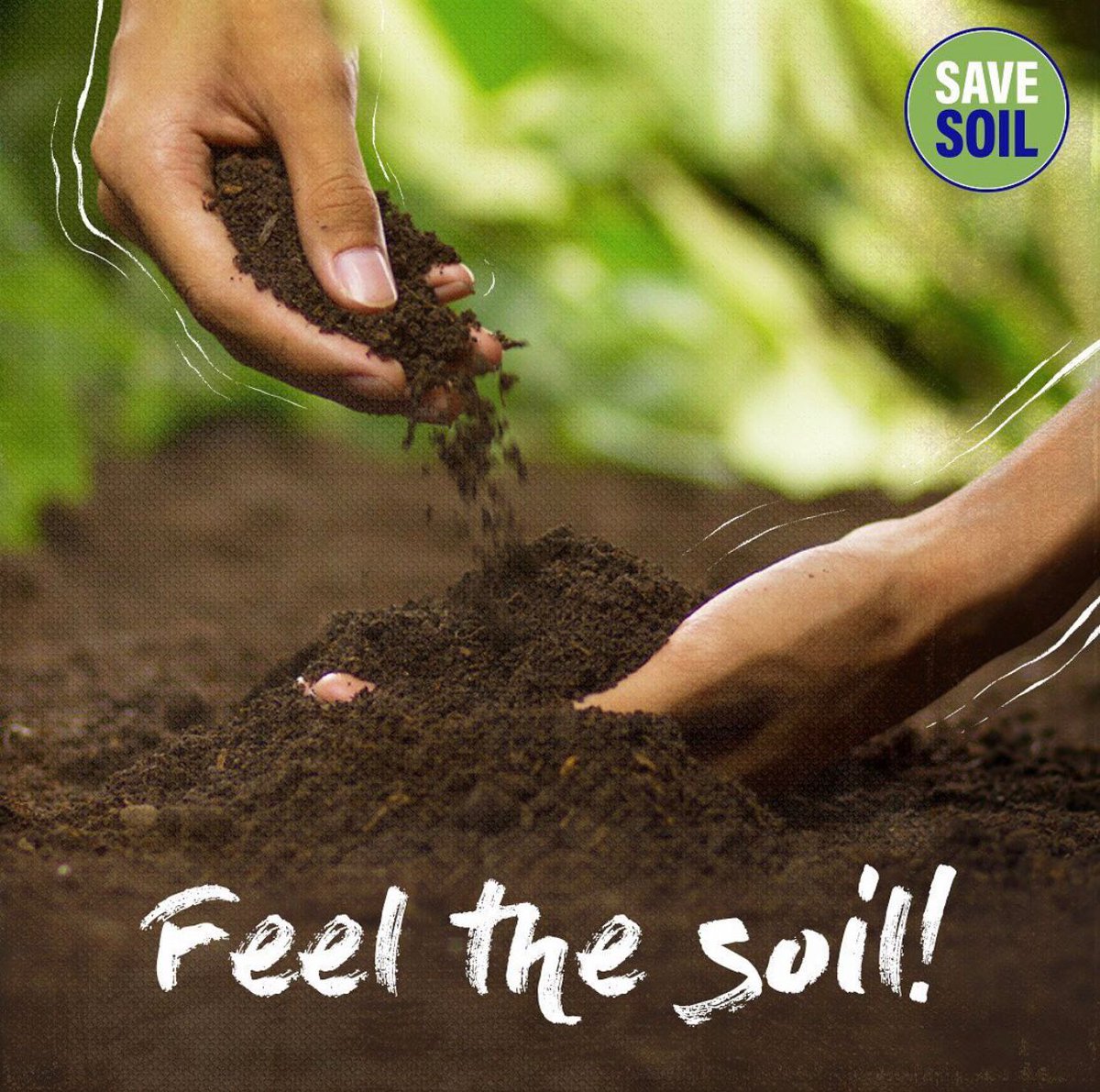 IshaEurope's tweet photo. Feel the richness of healthy soil and the starkness of lifeless soil with your own hands! That difference is the throb of life and the desolation of death. Just as rich soil is the genesis of life on Earth, dry soil can spell doom. #SaveSoil 
Action Now: https://t.co/epFl3fsCqj https://t.co/NWClRu2wti