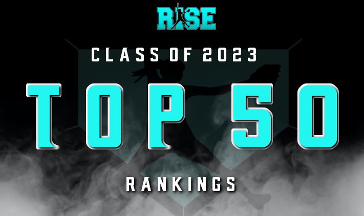 JULY 1st (2022) UPDATED-2023 RISE “TOP 50” Player Rankings:

Here’s a sneak peak👀
🥎 Kenzie Bromley <a href="/kzbrom7/">Kenzie Bromley</a>
🥎 Katy Ramage <a href="/katyramage1/">katy_ramage</a> 
🥎 Grace Koenig <a href="/grace_koenig12/">Grace</a> 
🥎 Jasmine Mauk <a href="/JasmineMauk/">Jasmine Mauk</a> 
🥎 Ella Stephenson <a href="/e_stephenson25/">Ella Stephenson</a>

“Top 50” list ➡️ risesoftball.com/2023-top-50/