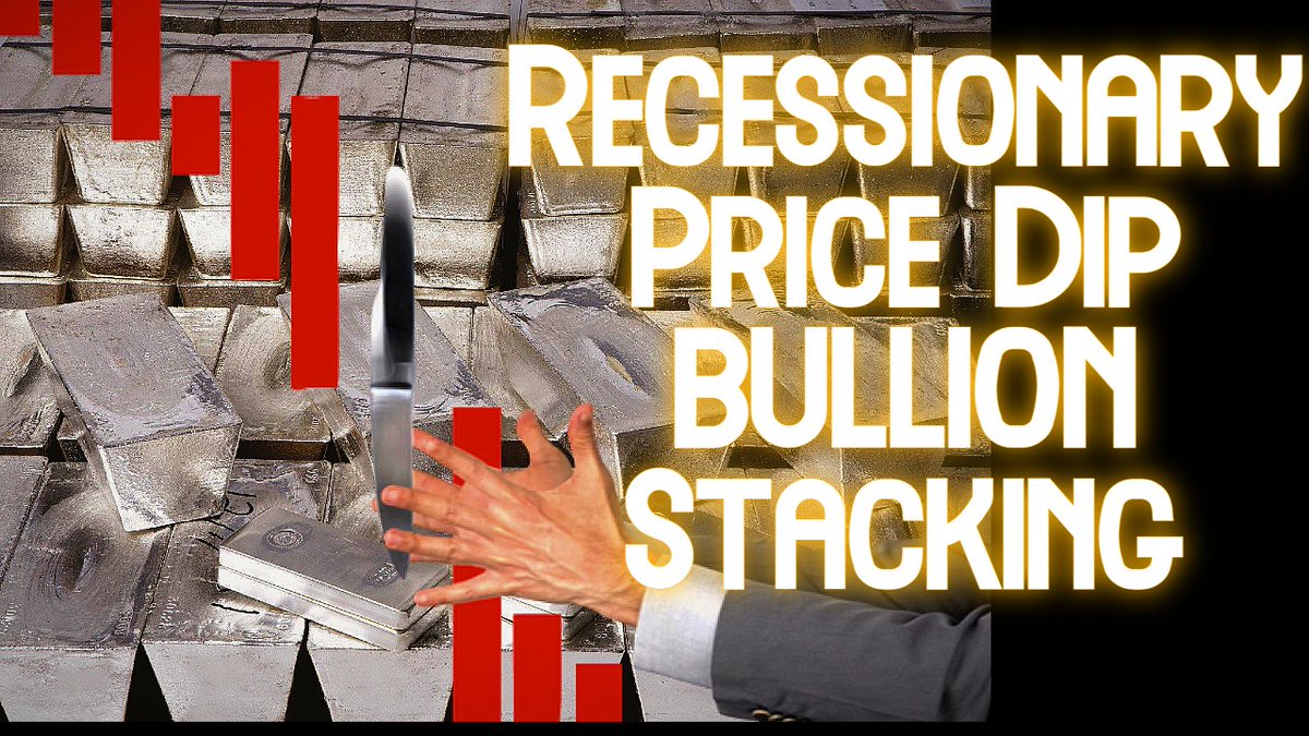 SD BULLION
MKT UPDATE: youtu.be/bduonps7j4c

re: #Silver $Silver #Gold $Gold #Bullion #GoldPrice #SilverPrice #Stocks #Bonds $SPY $GC $GC_F $SI $SI_F 

How low for SILVER?

How high for GOLD SILVER RATIO?

How long until #Recession is Official 
&amp; fiat Fed ∞QE∞ pivot returns?