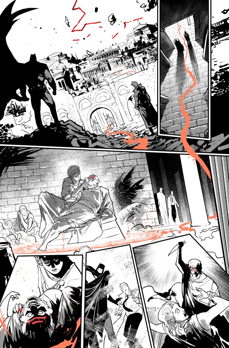 Some of my favorite pages from Batman & Zatanna run in Urban Legends.
Really proud with how they turned out. Wait till I figure out this inking stuff. Then it's over.