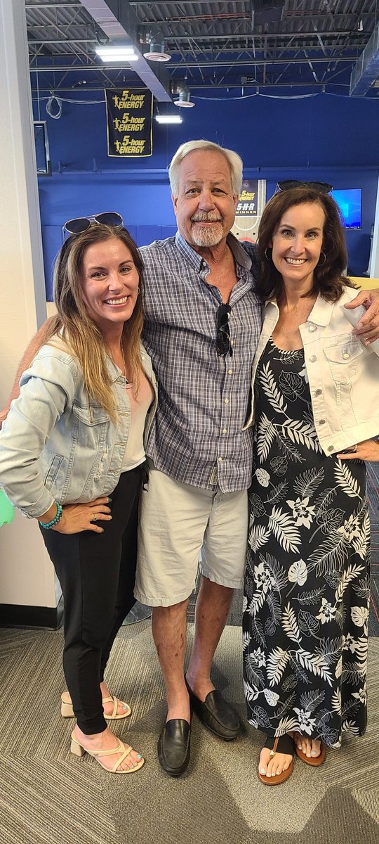 radioaricka's tweet image. It was awesome seeing @jjwomc and @JoAnnePurtan this week at the station during our company meeting! Have a great time off for the 4th! 
#womc @1043WOMC @Audacy