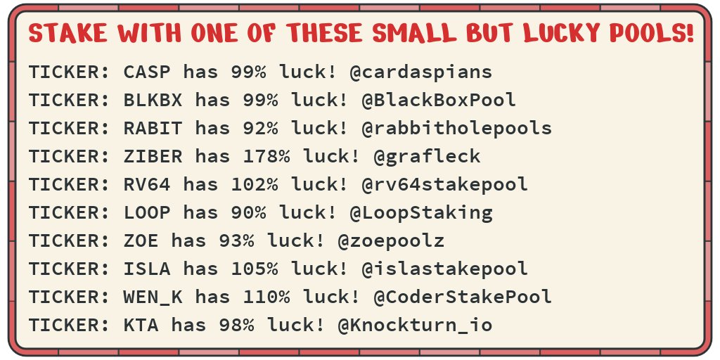 coconut_pool's tweet image. COCO and these other small pools all have good luck, make blocks and return rewards. Stake with them! #cardano @BlackBoxPool @rabbitholepools @grafleck @rv64stakepool @LoopStaking @zoepoolz @islastakepool @CoderStakePool @Knockturn_io