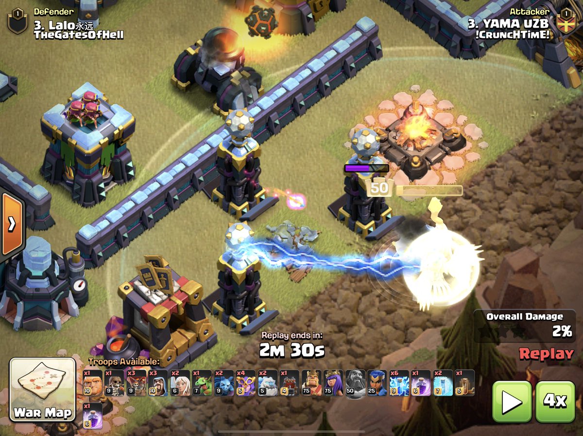 CobraClash's tweet image. W in @champwarleague Phoenix R3 Semi-Final🕵️
Calculated tf bait &amp;amp; triple ftw👋
ggs @CruncHTimE_COC