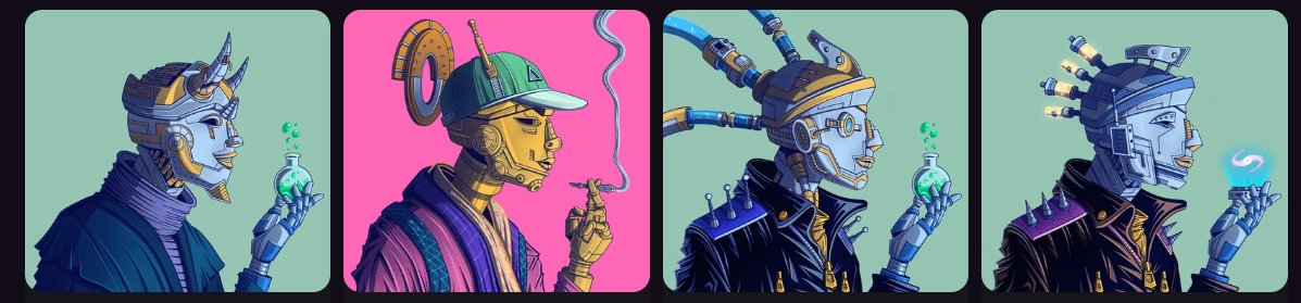 My favorites from the mint today #Arkana #CyberPharmacy