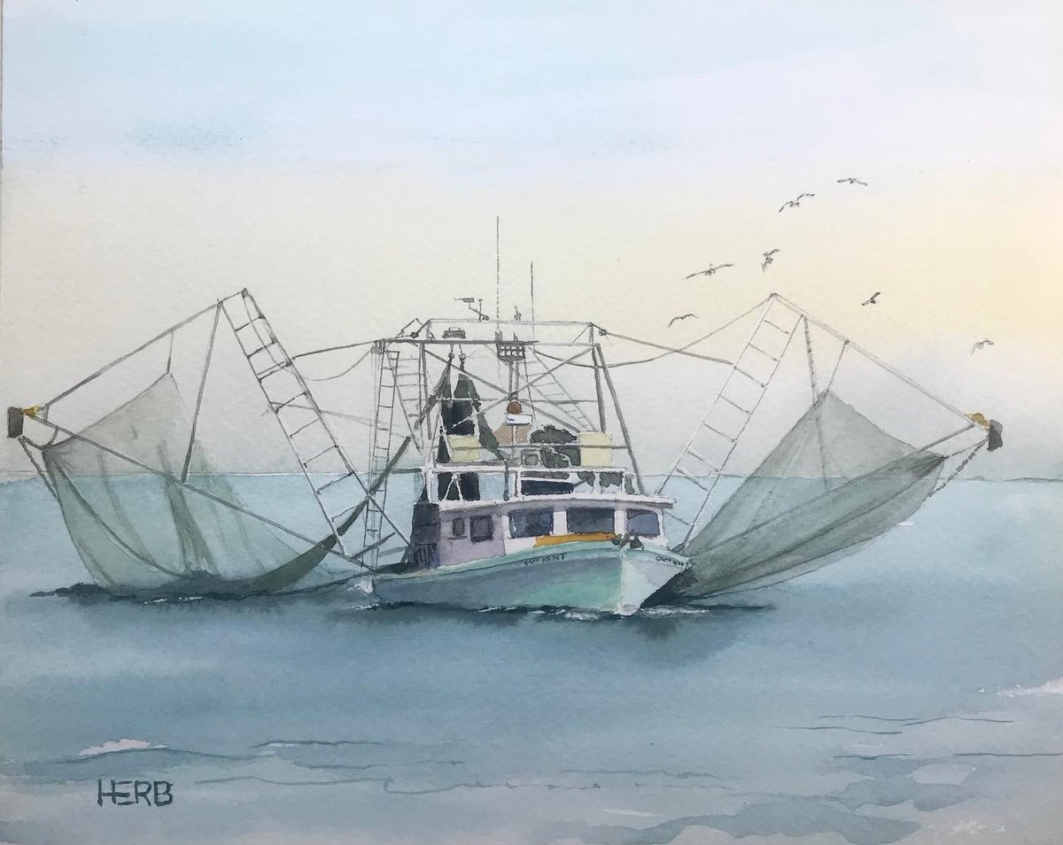 herbwilley's tweet photo. Capt Kent Cleaning Nets 8”x10”
Crab Festival Bay St Louis 11”x14”
Transparentwatercolors by Herb Willey

#art #paintings #transparentwatercolors #mosspointfineartgallery #prac #herbwilley #captkentcleaningnets #crabfestivalbaystlouis #bsl #baystlouisms #boats #crabs #captkent https://t.co/JUnIWTNAxT