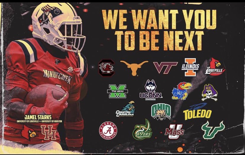 I’d like to Announce that I’ll be relcassing and joining the recruiting class of 2023 and I will be attending <a href="/PalmettoPrepMM/">Palmetto Prep Post-Grad Football</a> School this fall