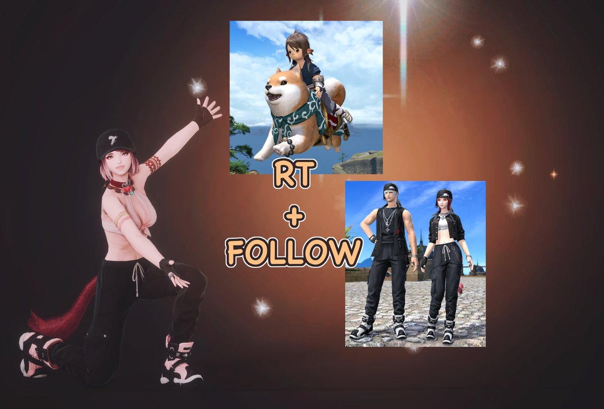 sumiyumiffxiv's tweet image. can i interest you in...

✨YET ANOTHER MEGASHIBA (or street attire) GIVEAWAY? ✨

just follow and retweet!
winner chooses what they'll get

will draw a winner on July 8th 💕

#ffxiv