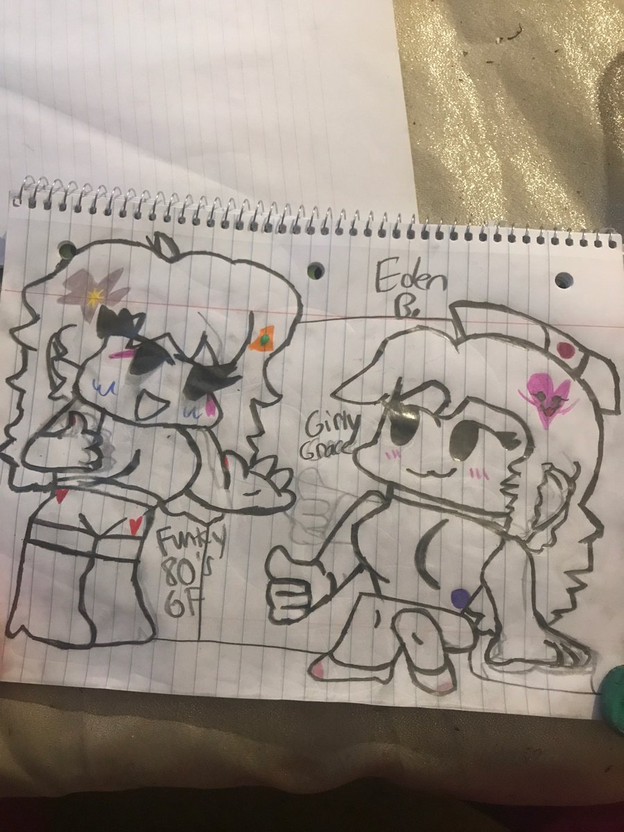 EdenBeckomDraws's tweet photo. @B3FNF @2gethershg @DastardlyDeacon @SoftModFNF Girlies Going To A Costume Party❤️GF, Grace Dearest A.K.A Soft GF, D-Side GF, And Shaya Dearest A.K.A B3 GF🌈 Who Is Your Favorite? Funky 80’s GF, Girly Grace, Starry D-SideGF Or Baddie Shaya?🤔 My Favs R Grace And GF❤️ ❤️All Though https://t.co/6kHnuJyRX3