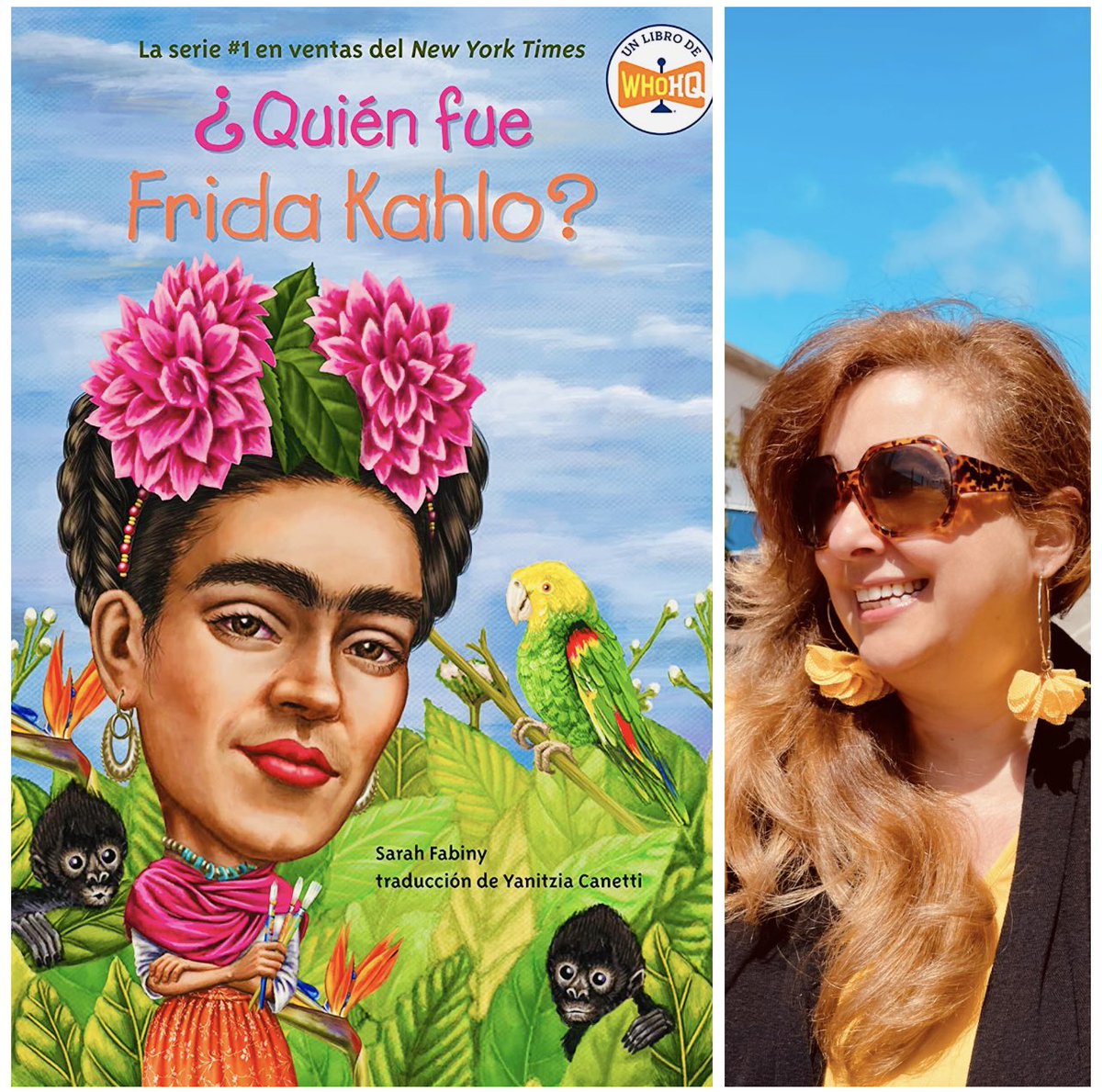 Who Was Frida Kahlo? Enjoy this book in Spanish! 💃🏽