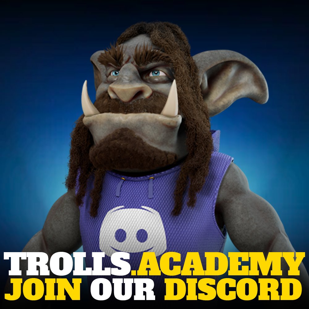🎟 WL Giveaways on Discord:
discord.gg/fwWuNsHQWh

✅ 10000 Unique Trolls
✅ 14 Tribes
✅ Full frame 3D characters
✅ Over 200 traits
✅ Staking platform
✅ Earn $TROLL and $SNACK Token

#NFT #NFTCommuntiy #NFTinvestor #NFTdrop #NFTartist #NFTGiveaway