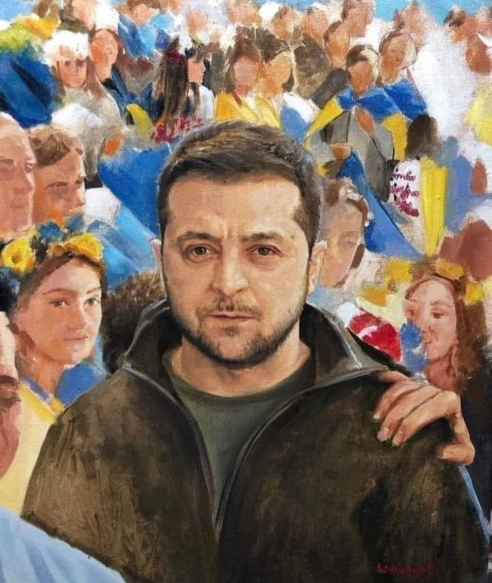 #АндрійЖданов

Він не шостий Президент України. 
Він - ПЕРШИЙ.
ПЕРШИЙ - який не зрадив.
ПЕРШИЙ - який не злякався.
ПЕРШИЙ - який не купився.
ПЕРШИЙ - який не продався.
Вся Україна з тобою!
З тобою весь світ!
©

Художник В.Ковальов
💙💛