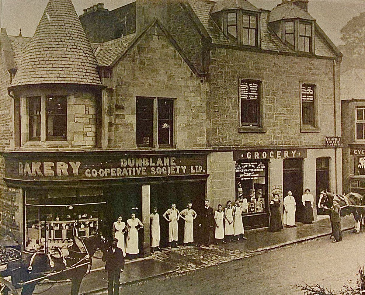 It's International Co-operative Day today #CoopsDay, #CoopsDay2022 marking 100th International Day of Co-operatives & decade from International Year of Co-operatives 2012. Dunblane Co-op was established c1891 in Dunblane's High Street as Dunblane Co-operative Society Ltd.../