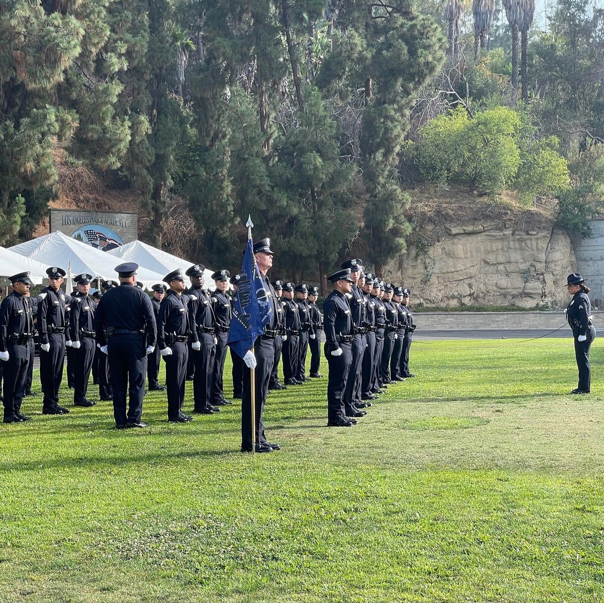 Graduation day is finally here! 42 brand new officers will be heading out to work the streets of the 21 geographic areas of the city. Some start work as soon as this Sunday.