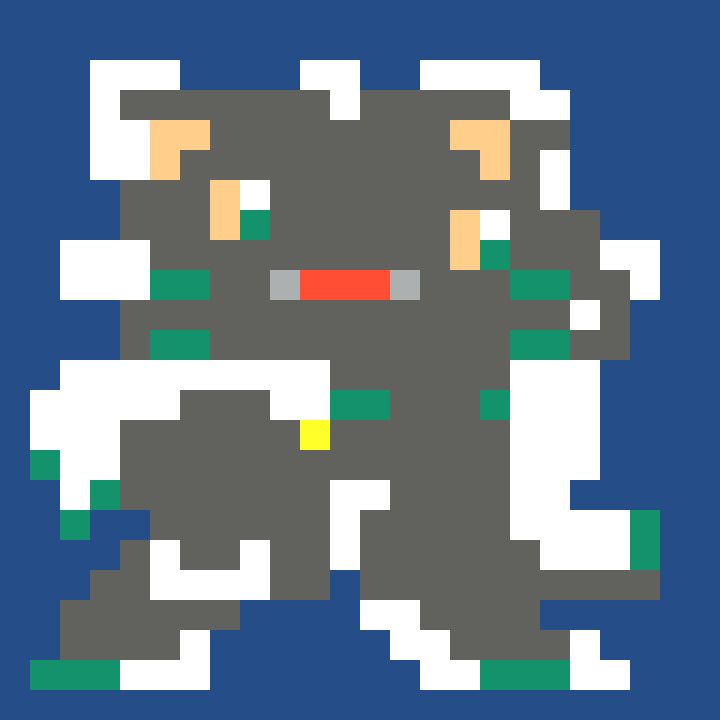 THEMONSTERLOOK's tweet photo. ■THE MONSTER LOOK🐊

🌈Capture new NFT monsters
 
🐱Cat, a little fat
Bail 0.01 Polygon

🐱猫、ちょっとデブ
保釈金0.01 Porygon

▼Open sea
https://t.co/Ftzmj0gSnV

#THEMONSTERLOOK #nft #NFTartist  #NFTProject   #pixelart https://t.co/UZ87Y7rtfW