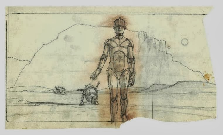 Inafarawayg's tweet photo. How 'Robby the Robot' from Forbidden Planet inspired the development of C3PO in Star Wars https://t.co/igWkSovenY https://t.co/g7j734xGT5