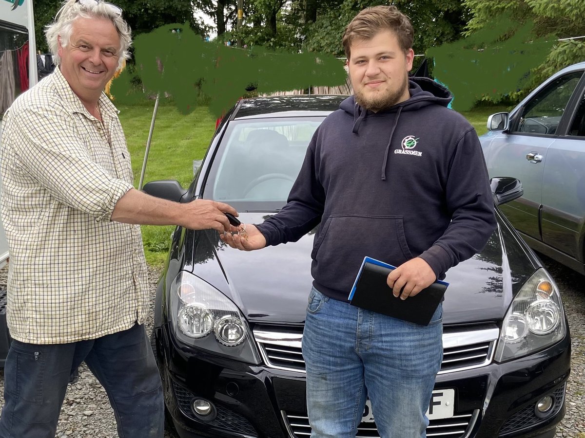 Catlowdy's tweet photo. ASTRA SOLD &amp; HANDED OVER TO EXISTING BUYER ! ! ! 

The very nice Astra SXi has sold to young local lad Scott, he bought a tractor from us a few years back.

Thanks again Scott 👍👍👍👍 https://t.co/HUxgOhwOyO