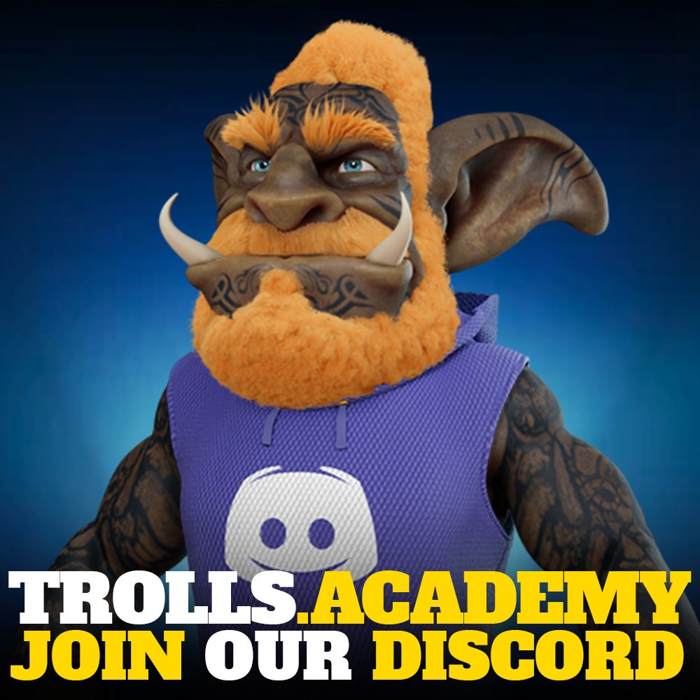 🎟 WL Giveaways on Discord:
discord.gg/fwWuNsHQWh

✅ 10000 Unique Trolls
✅ 14 Tribes
✅ Full frame 3D characters
✅ Over 200 traits
✅ Staking platform
✅ Earn $TROLL and $SNACK Token

#NFT #NFTCommuntiy #NFTinvestor #NFTdrop #NFTartist #NFTGiveaway
