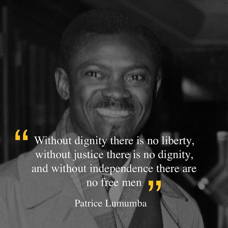 Today we honor and celebrate the life of Patrice Lumumba on his 97th birth anniversary. Lumumba was a   leading icon to the independence of D.R.Congo, a visionary son of Africa and a comrade to all freedom fighters across the world. His life remains an inspiration to all of us.