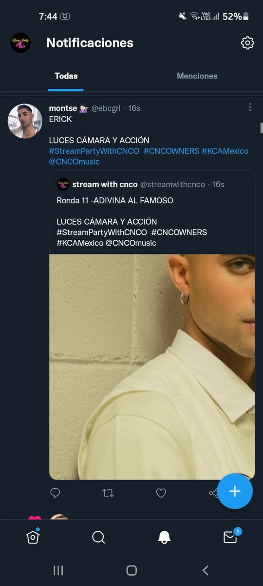 streamwithcnco's tweet photo. punto para el team solteras💁🏻‍♀️

LUCES CÁMARA Y ACCIÓN
#StreamPartyWithCNCO @CNCOmusic https://t.co/Eo3Iy5lLE0