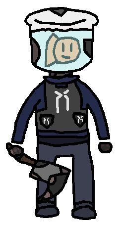dripatile's tweet photo. Drew my oc as a Peacekeeper https://t.co/OTFCnI0fzy
