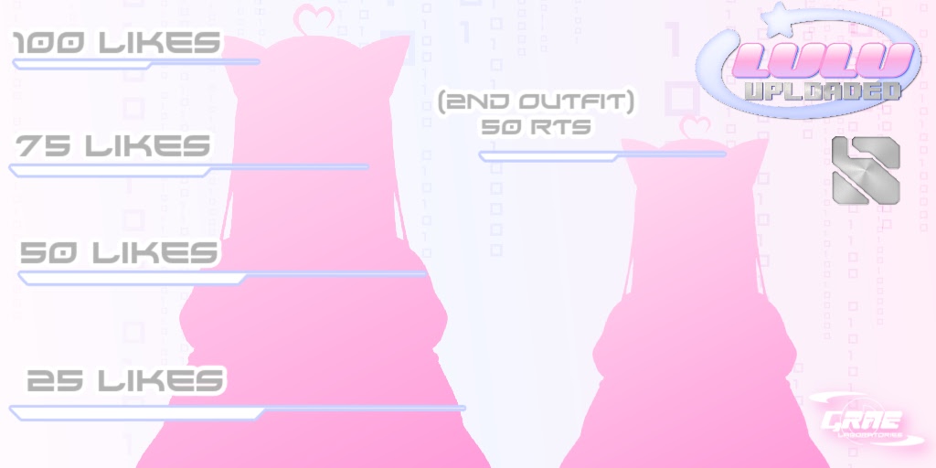 MODEL REVEAL💜 

Hi, I'm LULU! My consciousness was uploaded to the internet by a privately owned lab, and now I'm a digital cat girl!  

 After months of prep and a lot of work from my Mom, @aomiiichi, it's finally time for my Live2D model reveal!

 #VtubersUprising #ENVtuber