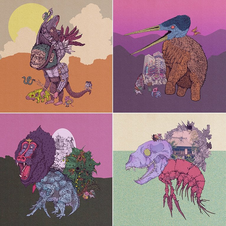 DOHMA_ONE's tweet photo. these are my eight @GoblinLabNFT experiments i'm leveling up with blood sacrifices. i want to do a tweet thread about how these work soon unskilled father style because this is by far one of the most underappreciated projects around and it needs more love https://t.co/lEI6LoHjuE