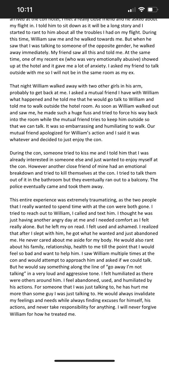 laurendragneel_'s tweet photo. My story on WilliamPapa
After seeing the revenge porn I’m scared it has already happened to me. I have already dealt with enough. 
TW: mention of suicide and manipulation. https://t.co/qhMkS5DJQG